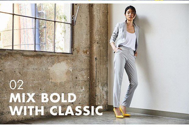 MIX BOLD WITH CLASSIC