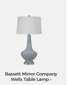 Bassett Mirror Company Wells Table Lamp