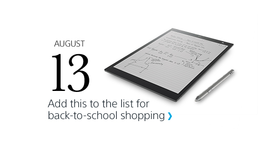 AUGUST 13 | Digital Paper | Add this to the list for back-to-school shopping