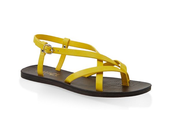 Criss Cross Thong Sandals