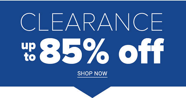 Clearance! Up to 85% off - Shop Now