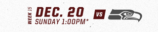 Dec 20 vs Seattle Seahawks