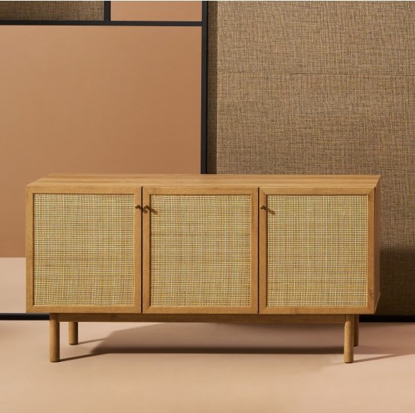 Pavia Natural Rattan Sideboard