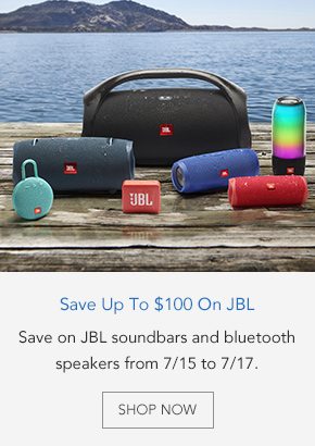 Save up to $100 on JBL