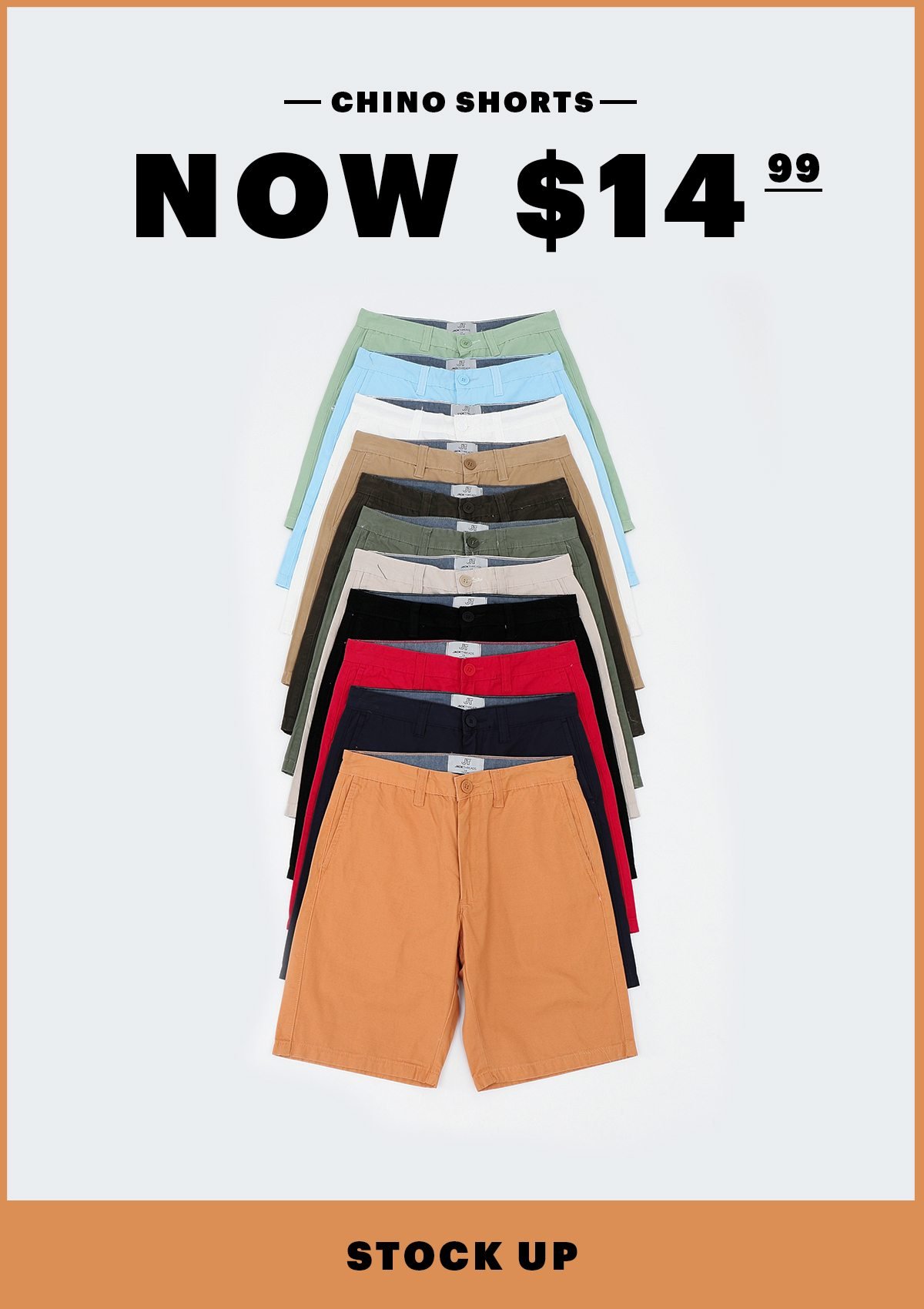 Chino Shorts | Stock Up