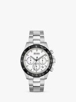 Men's Hero Sports Lux Chronograph Date Bracelet Strap Watch, Silver 1513875