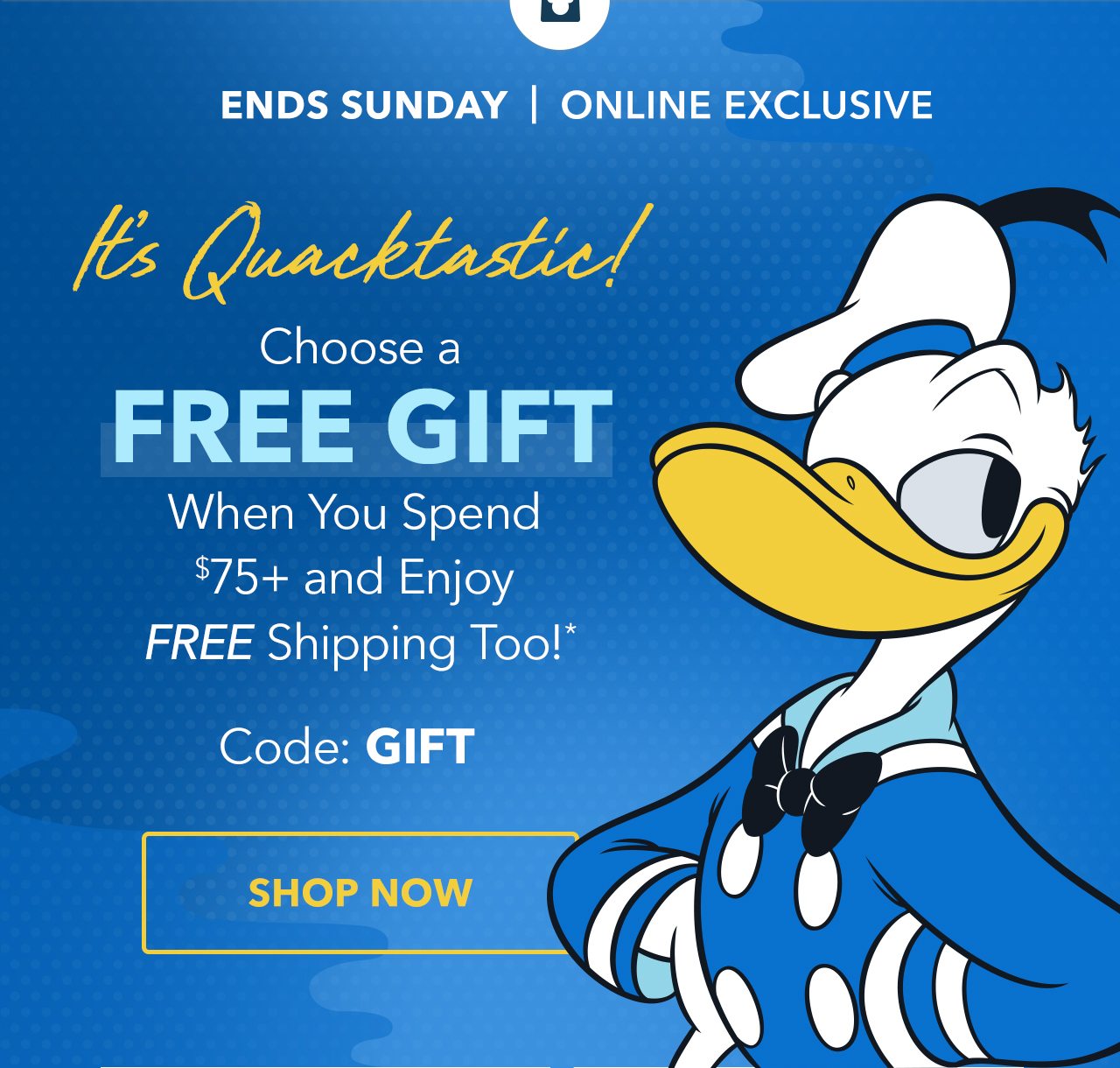 Choose a FREE Gift When You Spend $75+ and Enjoy FREE Shipping Too! | Code: GIFT | Shop Now