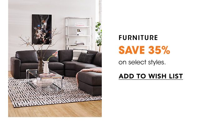 Furniture Save 35%