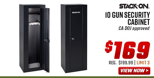 Stack-On 10 Gun Security Cabinet