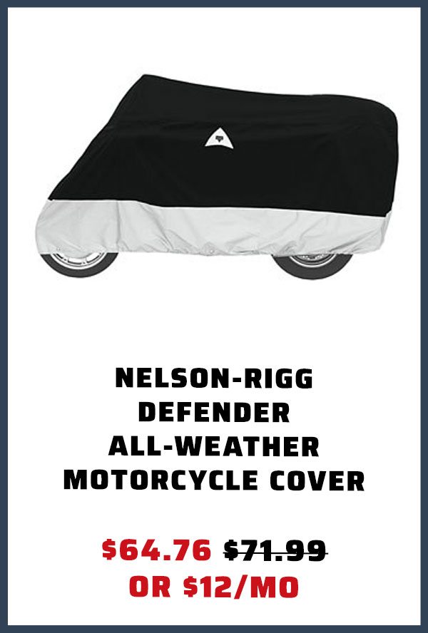 Nelson-Rigg Defender All Weather Motorcycle Cover