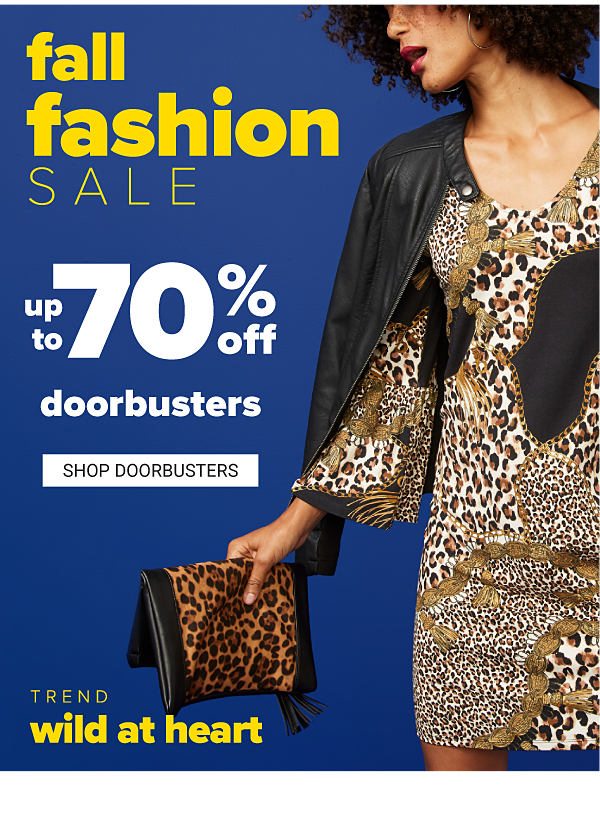 Fall Fashion Sale! Up to 70% off - Shop Doorbusters