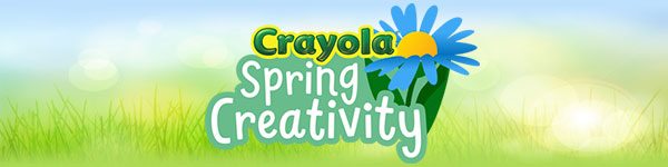 Crayola Spring Creativity with flower