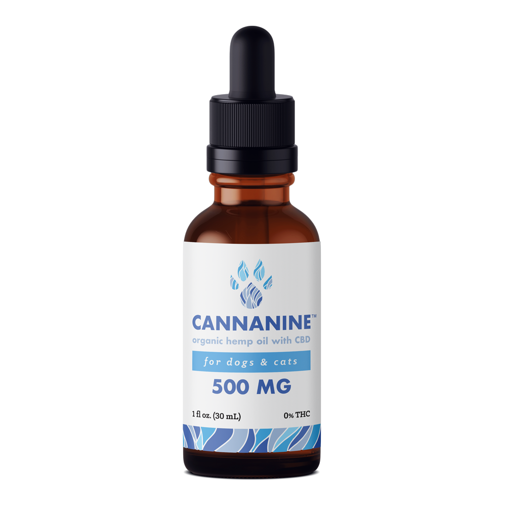 Image of Cannanine™ Organic Full Spectrum CBD Oil from Hemp (500mg)