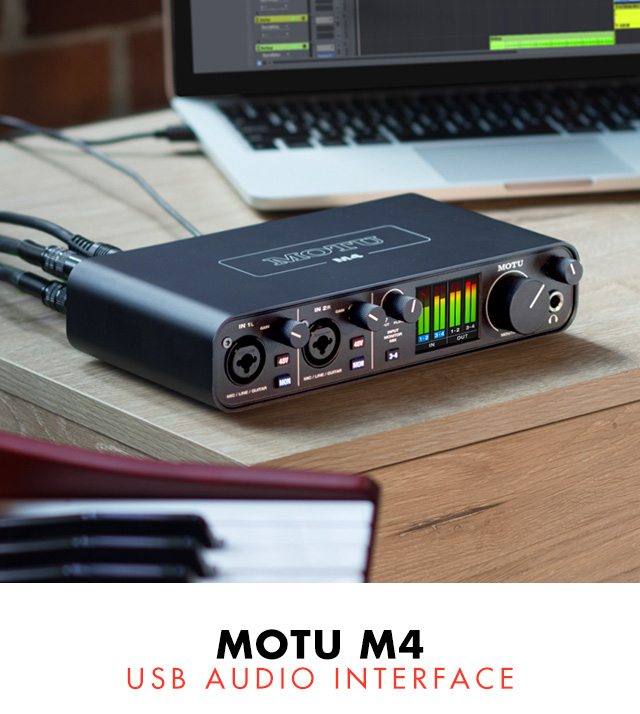 MOTU M4 USB Audio Interface