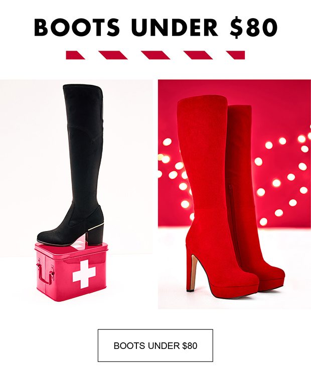 BOOTS UNDER $80