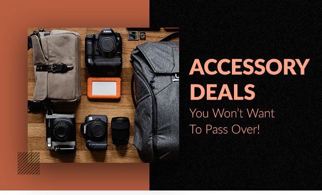 Accessory Deals You Won't Want To Pass Over!
