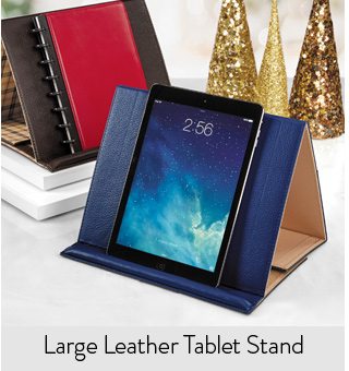 Shop Large Leather Tablet Stand