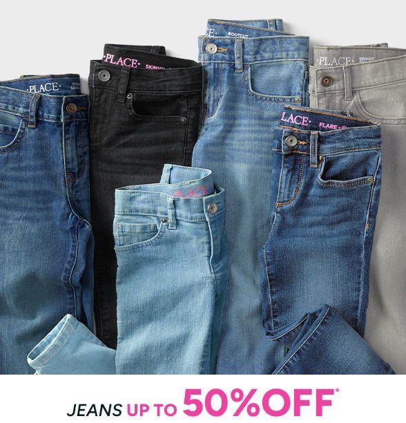 Up to 50% off Jeans