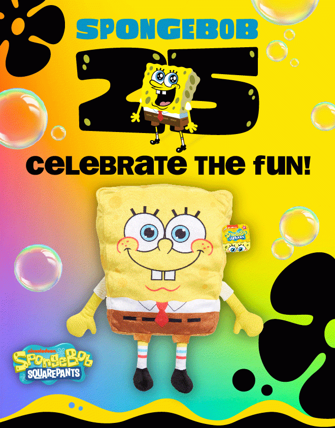 Spongebob 25 - celebrate the fun!