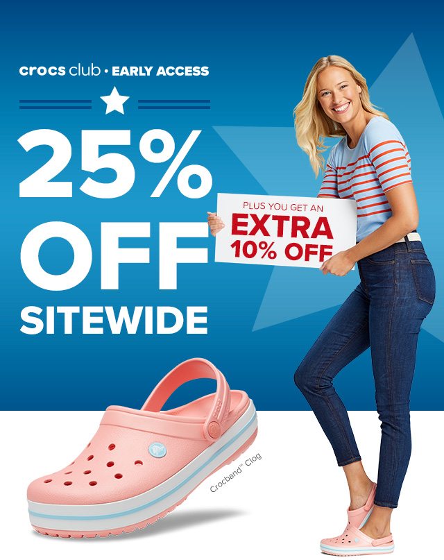 Crocs Club Early Access: be first to 