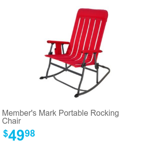 members mark kids rocking chair