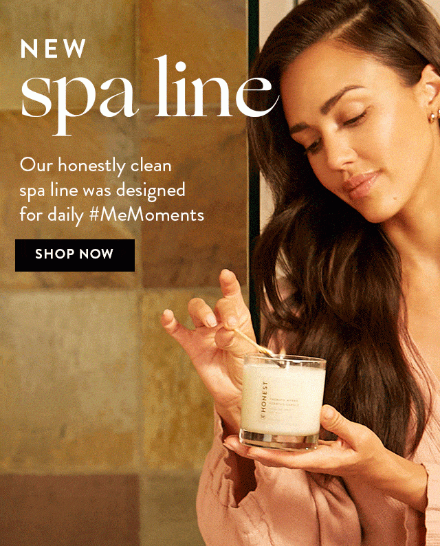 Shop our new spa line