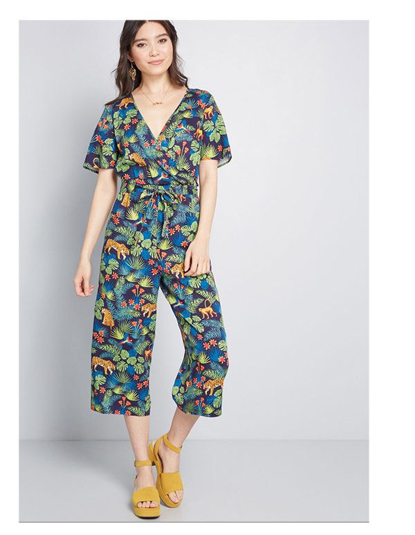 Call Me Lively Cropped Jumpsuit
