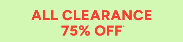 75% off Clearance