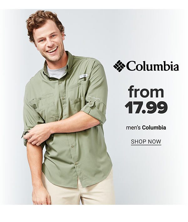 Columbia from 17.99 Men's Columbia - Shop Now