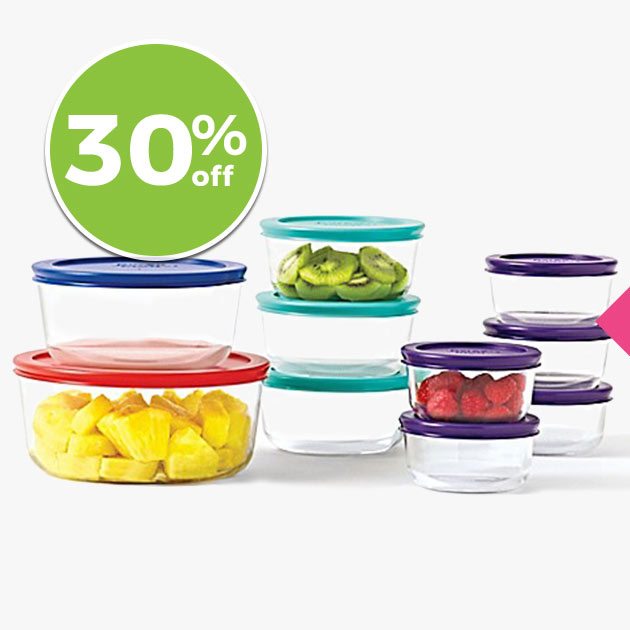 20-piece pyrex set image