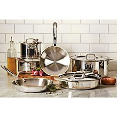 All-Clad Copper Core 10-Piece Cookware Set