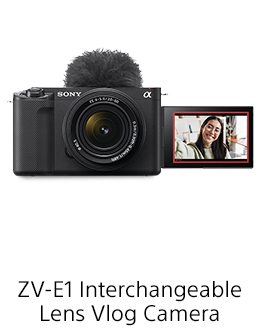 ZV-E1 Interchangeable Lens Vlog Camera