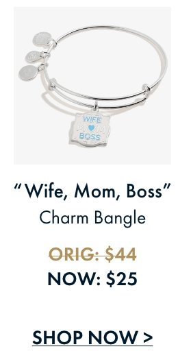 'Wife Mom Boss' Bangle| Shop Now