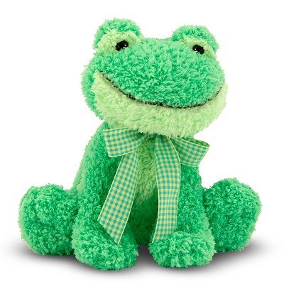 Melissa & Doug® Princess Soft Toys Meadow Medley Froggy Stuffed Animal With Ribbit Sound Effect