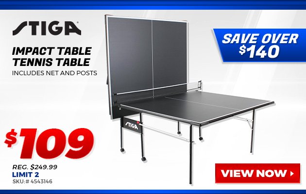 Stiga Impact Table Tennis Table