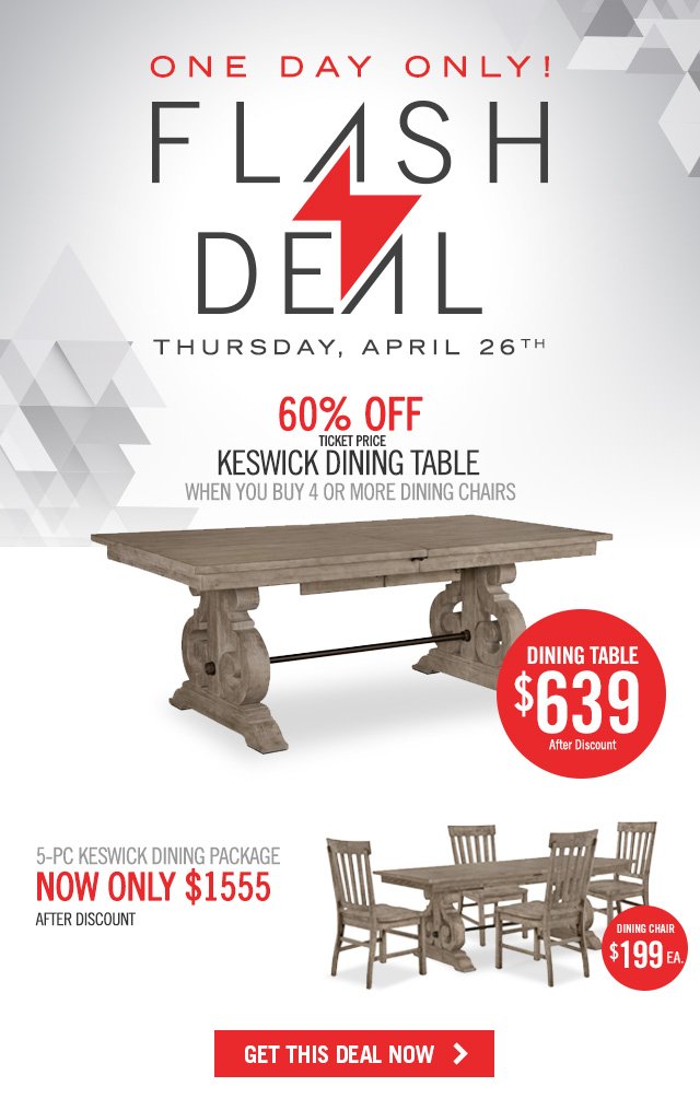 the brick keswick dining table