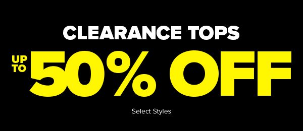 Shop Clearance Tops