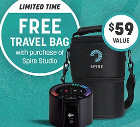 Buy a Spire Studio, Get a FREE Travel Bag!