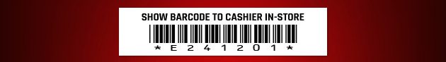 $5 off $15. Exclusions apply. Use code E241201