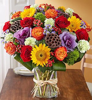 Garden of Grandeur(TM) for Fall Same-Day Local Florist Delivery Pastel SHOP NOW