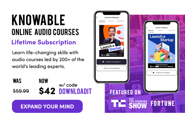 Knowable Online Audio Courses | Expand Your Mind 