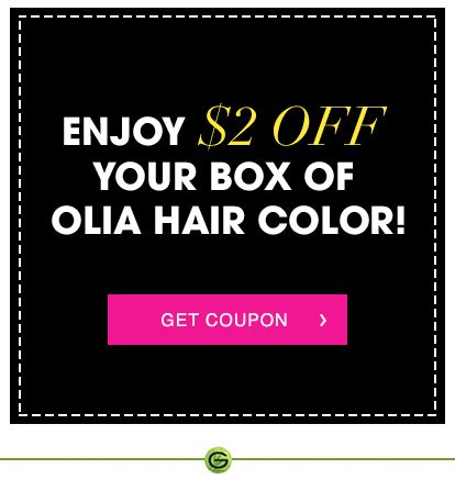 ENJOY $2 OFF YOUR BOX OF OLIA HAIR COLOR! - GET COUPON >