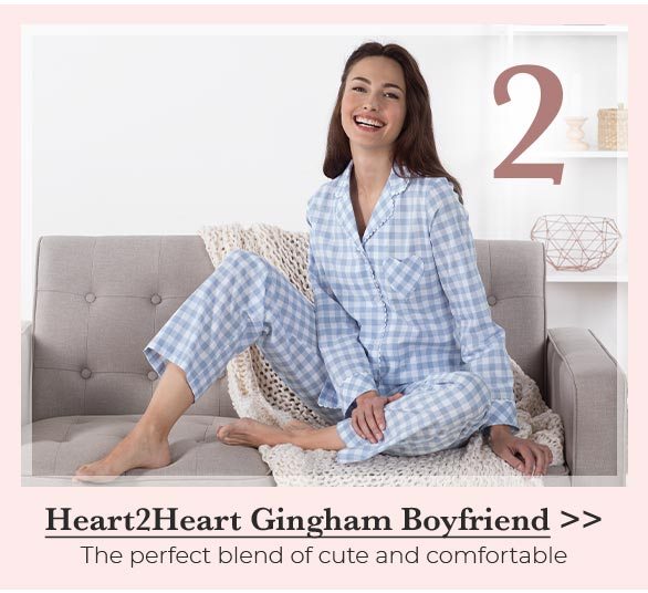 Heart2Heart Gingham Boyfriend