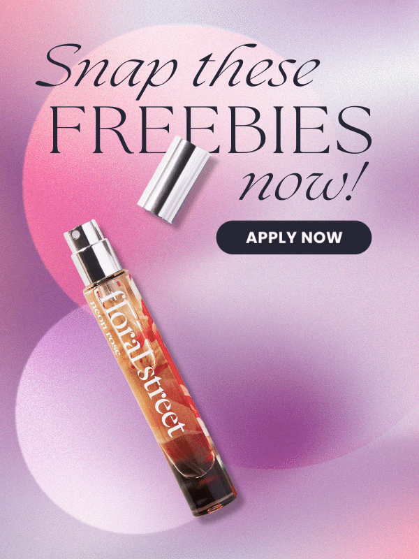 Apply to try today's FREE products NOW!