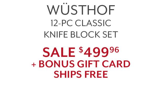 Wusthof 12-PC Classic Knife Block Set
