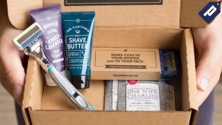 Get Dollar Shave Club's Starter Set: Razors, Shave Butter, Body Cleanser, & Wipes, Just $5<em>