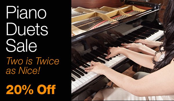 20% Off Piano Duets Sale