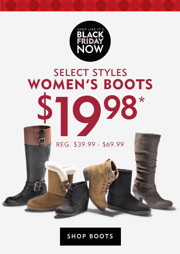 Last Day to Snag $19.98 Boots + So Much 