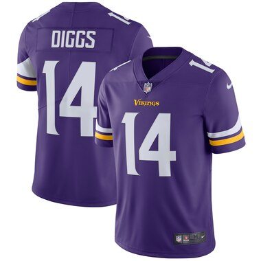 Stefon Diggs Minnesota Vikings Nike Vapor Untouchable Limited Player Jersey - Purple