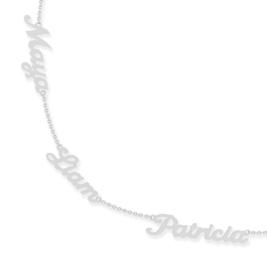 Family Nameplate Necklace